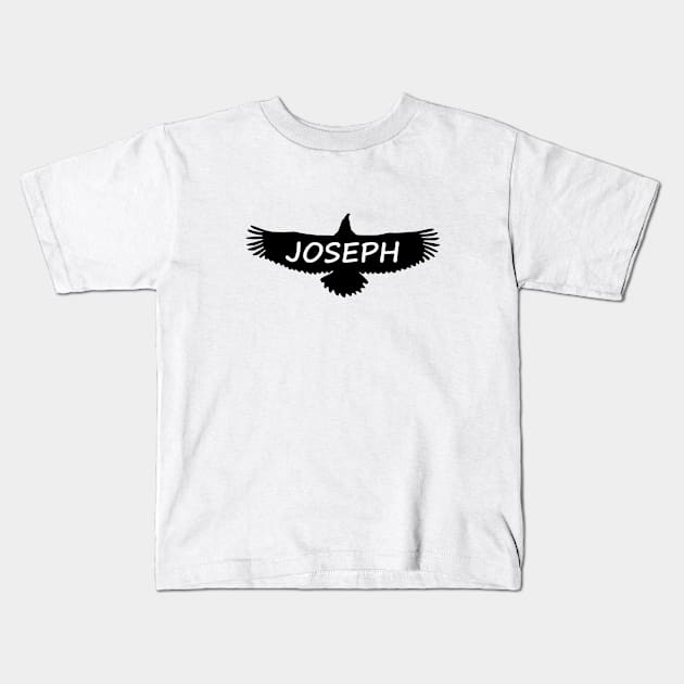 Joseph Eagle Kids T-Shirt by gulden